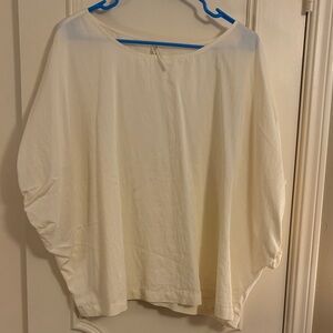 Anthropologie Cream Blouse